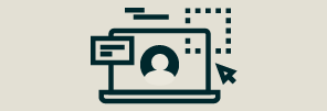 Icon of a laptop