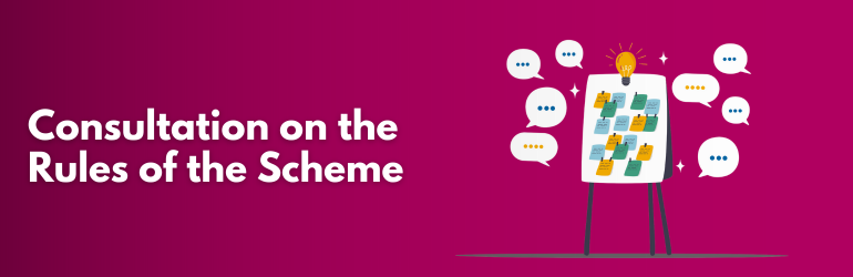 Rules Consultation 2024 Banner Consultation on the Rules of the Scheme Banner
